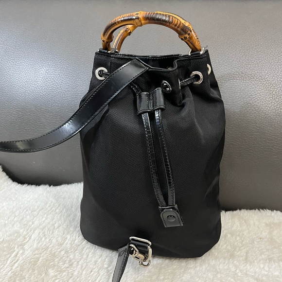 Gucci Bamboo Drawstring Bag - Picture 2 of 14